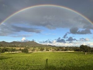 Regenbogen auf Can Agustin