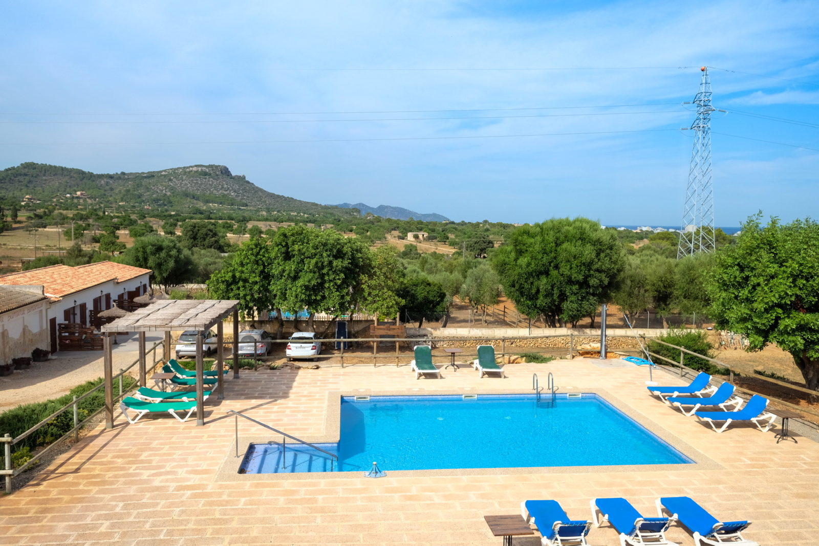 Poollandschaft Finca für 11 Personen Mallorca